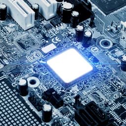 동탄도시첨단산업단지의 첨단산업 입지를 상징하는 반도체 기판